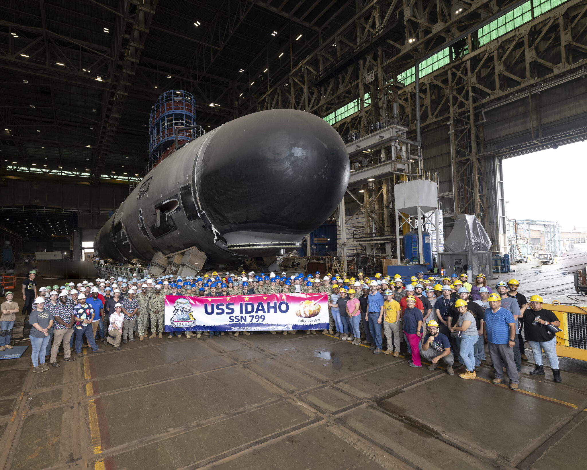 General Dynamics Electric Boat Christens Nuclear-powered Submarine ...