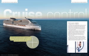 As various marine sectors continue to make progress in the application of electrification, E&H Marine looks at what cruise operators and their suppliers are doing to bring electric power to these large-scale vessels – and the ports that welcome them.