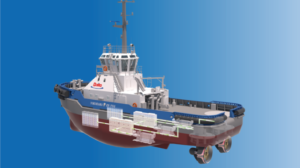 K Line to build electric tugboat