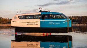 VIDEO: Electric hydrofoil ferry line opens in Stockholm