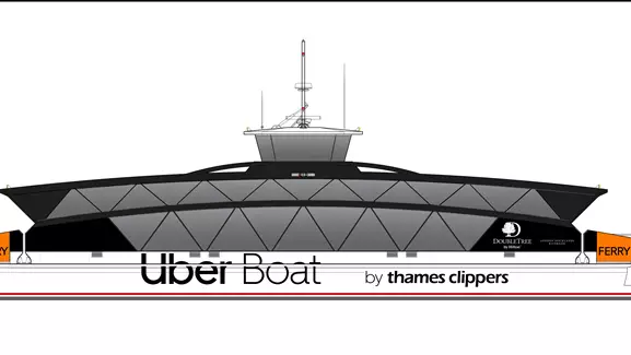 Uber Boat by Thames Clippers to launch fully electric cross-river passenger ferry