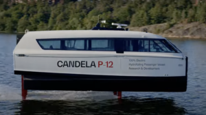 VIDEO: KTH Royal Institute of Technology study compares wake height of Candela electric hydrofoil ferry with diesel ferry